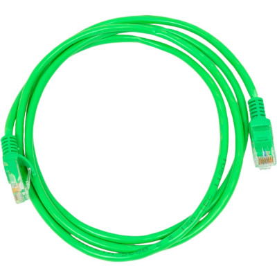 Патч-корд ExeGate UTP-RJ45-RJ45-5e-1.5M-GN 258669