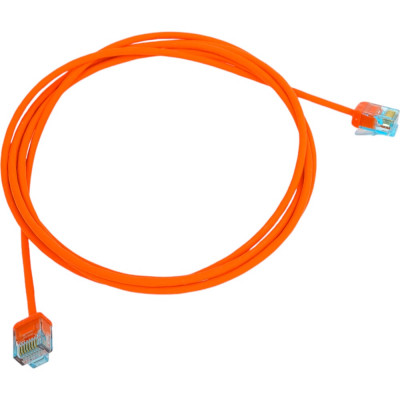 Патч-корд Hyperline PC-LPU-UTP-RJ45-RJ45-C6-1.5M-LSZH-OR 490732