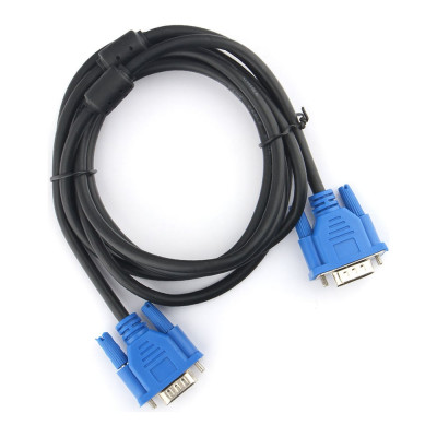Cablexpert Кабель удлинитель VGA Pro, 15M/15F, 1.8м, экран, феррит.кольца, пакет, CC-PVGAX-1.8M