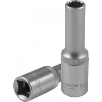 Головка торцевая глубокая 12-гранная (1/2"DR; 10 мм) Jonnesway S04HD4710