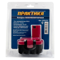 Аккумулятор (14.4 В; 1.5 А*ч; NiCd) для инструментов BOSCH блистер ПРАКТИКА 030-870