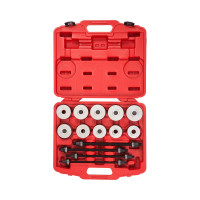 Набор оправок для монтажа и демонтажа сайлентблоков, 24 предмета МАСТАК 110-20024C