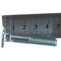 Мебельный болт КРЕП-КОМП цинк DIN603 8х45 1000шт бм845