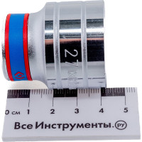 Головка торцевая стандартная шестигранная 1/2", 27 мм KING TONY 433527M