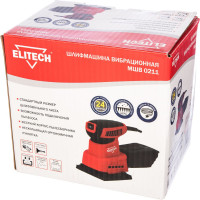 Вибрационная шлифмашина Elitech МШВ 0211
