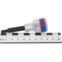 Насадка-бита торцевая (1/2"; TORX 27 с отверстием; 80 мм) KING TONY 403727