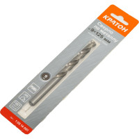 Сверло по металлу шлифованное Р6М5 (9х125 мм) Кратон 1 05 14 061