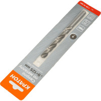 Сверло по металлу шлифованное Р6М5 (9х125 мм) Кратон 1 05 14 061