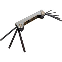 Складной комплект ключей Hans TORX с отверстием, 8 предметов 16745-8TH