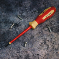 Шлицевая диэлектрическая отвертка NORGAU 4x100 мм, тип N171-4x100 067062240