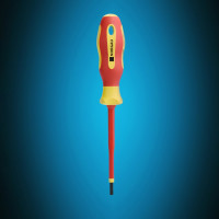 Шлицевая диэлектрическая отвертка NORGAU 4x100 мм, тип N171-4x100 067062240