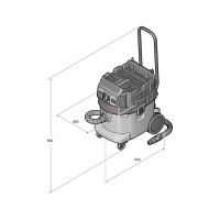 Пылесос для влажной и сухой уборки Fein Dustex 35 LX AC 92030060000