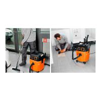 Пылесос для влажной и сухой уборки Fein Dustex 35 L комплект 92036060000