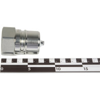 Соединение быстроразъемное серия А ISO 7241-A (1 1/4"; ниппель; оцинкованная сталь) TITAN LOCK TL10AM