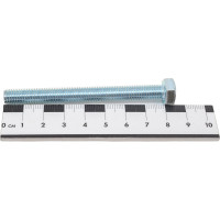 Болт с шестигранной головкой ВИРТУОЗ DIN933 8 х 80, 4 шт 01306