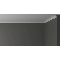 Потолочный карниз Decor-Dizayn ударопрочный влагостойкий под покраску 20Х20Х2000 мм DD38