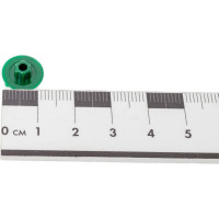 Заглушка под конфирмат ВИРТУОЗ зеленая, 50 шт. 43344