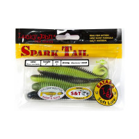 Съедобные искусственные виброхвосты LUCKY JOHN LJ Pro Series Spark Tail 4,0in, цвет T53, 5шт. 140168-T53