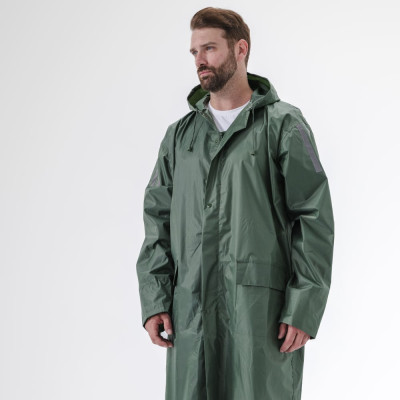 Влагозащитный плащ Delta Plus МА400 зеленый, размер XL MA400VEXG