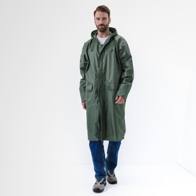 Влагозащитный плащ Delta Plus МА400 зеленый, размер 2XL MA400VEXX