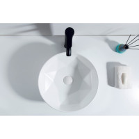 Керамическая накладная раковина BelBagno BB1342H300