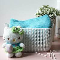 Корзинка IDEA ВЯЗАНИЕ 4л белый ротанг М 2380