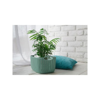 Корзинка IDEA ВЯЗАНИЕ 7л белый ротанг М 2381