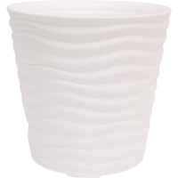Кашпо IDEA ДЮНА 255х240 мм, 8.5 л Белый М 3400