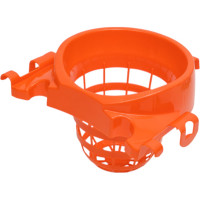 Ведро IDEA прямоугольное 9,5 л с отжимом оранжевый М 2421