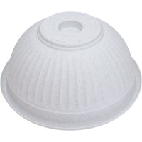 Кашпо-миска IDEA ЛИВИЯ 400 мм, 11.5 л Мраморный М 3194