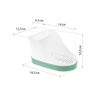 Подставка для моющих средств IDEA фисташковый М 1148