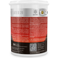 Краска латексная PARADE PRO'LATEX Е20 база А полуматовая 0,9 л Россия Лк-00003415