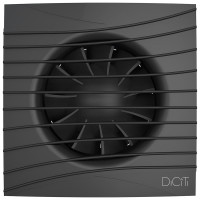 Осевой вытяжной вентилятор DICITI SILENT 5C Matt black, диаметр 125, декоративный 90-03097