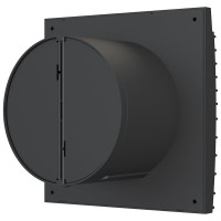 Осевой вытяжной вентилятор DICITI SILENT 5C Matt black, диаметр 125, декоративный 90-03097