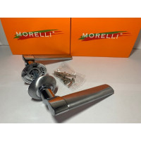 Дверная ручка MORELLI "Agbar" MH-21 SC/CP, цвет - матовый хром/ хром 9013445