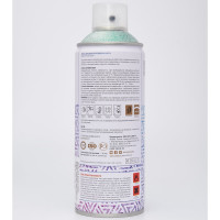 Аэрозольный лак с глиттером Siana для мебели, металла, дерева, пластика, гипса, стекла, керамики, таинственный нефрит SNGL004