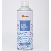 Аэрозольный лак с глиттером Siana для мебели, металла, дерева, пластика, гипса, стекла, керамики, таинственный нефрит SNGL004