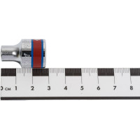 Головка торцевая стандартная шестигранная (1/4"; 3/8") KING TONY 333508S