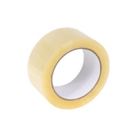 Упаковочная клейкая лента ООО Комус 48 мм x 100 м x 40 мкм, прозрачная, 6 шт./уп. 623632