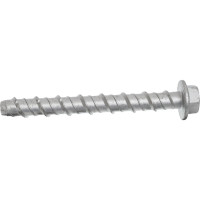 Анкер-шуруп по бетону КРЕП-КОМП CON-R 12х100 мм, 50 шт. аш12100