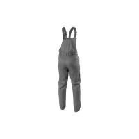 Рабочий полукомбинезон HOEGERT TECHNIK FABIAN темно-серые, L/52 HT5K308-L