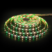 Светодиодная лента Elektrostandard 60Led 14,4W IP20 RGB 3300K теплый белый (5050+5050 24V 60Led 14,4W IP20 RGBW) a053728