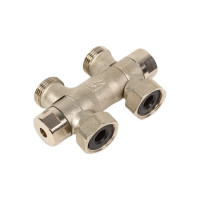 Узел нижнего подключения SR Rubinetterie FreeStyle универсальный 1/2"х3/4" 0705-1500N0E0