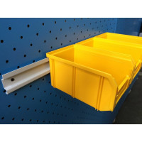 Настенный органайзер СТЕЛЛА-ТЕХНИК 4 ящика V-2, V-2-650-желтый