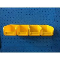 Настенный органайзер СТЕЛЛА-ТЕХНИК 4 ящика V-2, V-2-650-желтый