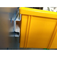 Настенный органайзер СТЕЛЛА-ТЕХНИК 4 ящика V-2, V-2-650-желтый