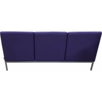 Диван Мягкий офис Компакт трехместный фиолетовый МТКОМ301ФЛ