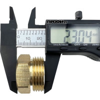 Муфта латунная переходная Профитт 1НР х 3/4ВР, 10 шт 9279219