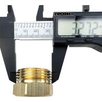 Муфта латунная переходная Профитт 1НР х 3/4ВР, 10 шт 9279219