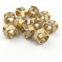 Муфта латунная переходная Профитт 1НР х 3/4ВР, 10 шт 9279219